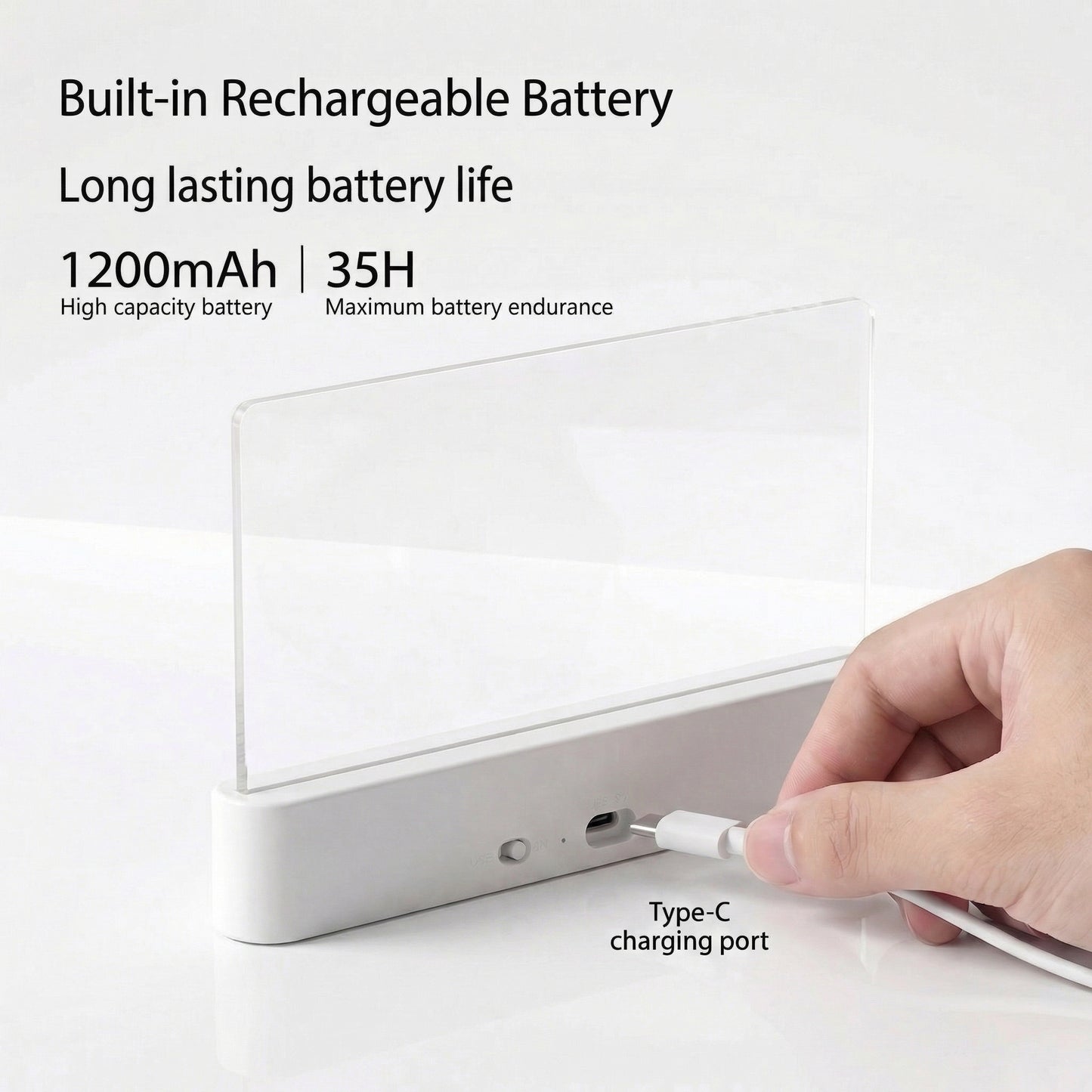 Smart Flat Book Light