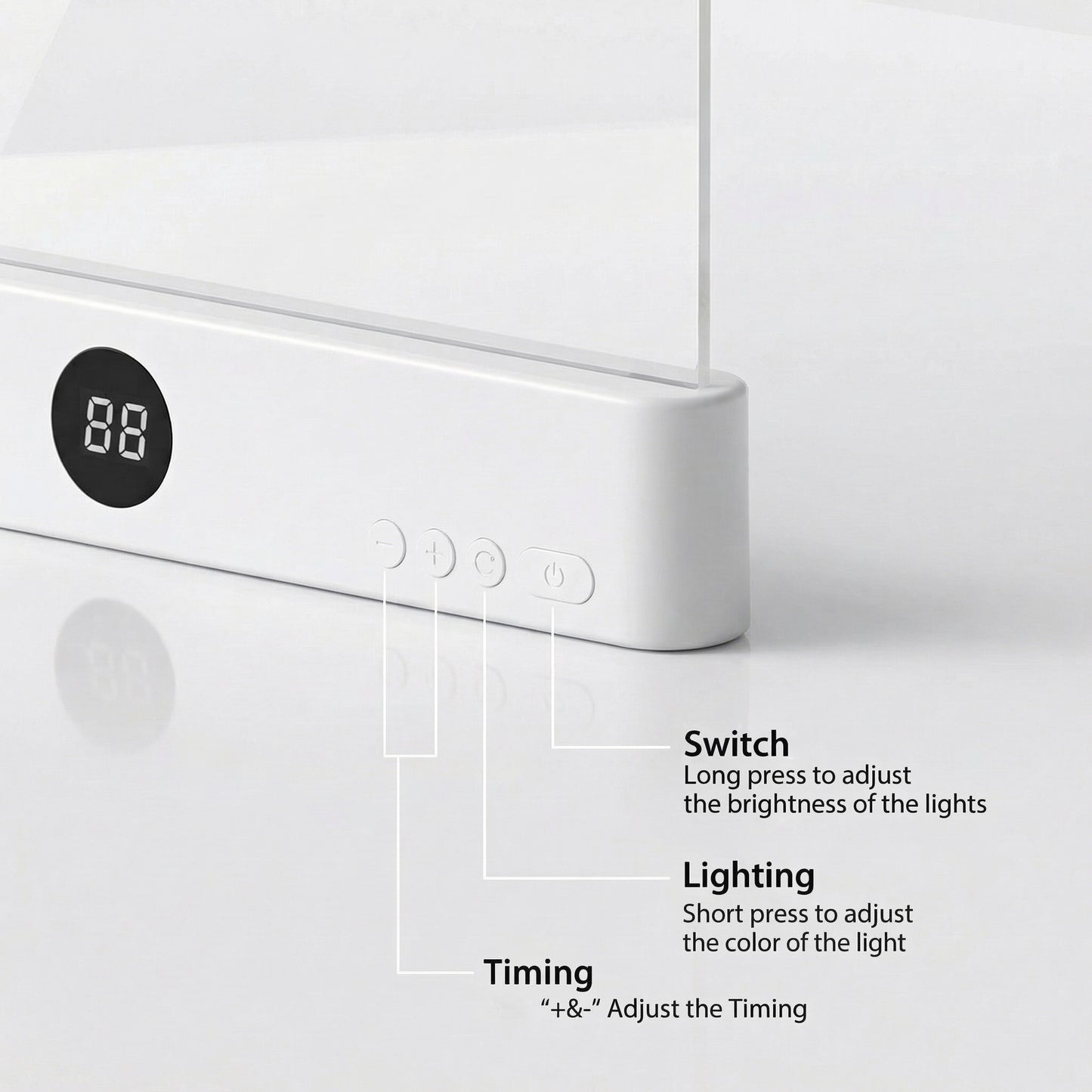 Smart Flat Book Light